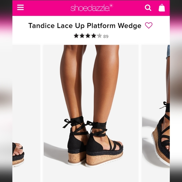 Tandice Lace up Platform Wedge - Picture 9 of 9